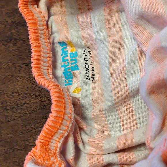 Infant onesie, lightning bug baby, 24 months - Picture 3 of 3